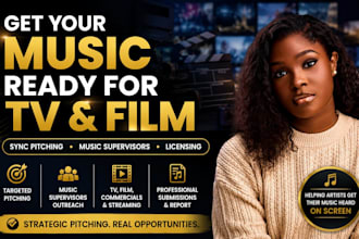 pitch your music for TV shows, films and sync placement
