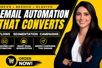 brevo email flows abandoned cart email automation beehiiv campaign segmentation