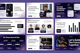 design investor deck slides ai presentation saas startup fundraising pitch deck