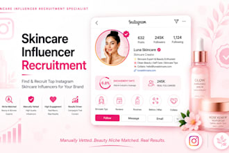 recruit top instagram skincare influencer to promote your skincare product