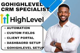 setup gohighlevel crm deal tracking facebook lead management workflow automation