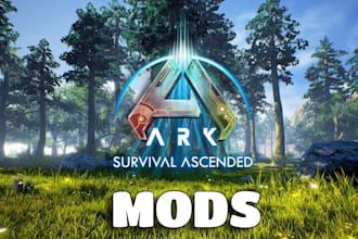 create custom ark survival ascended mods and creature mods in unreal engine 5