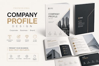 design german brochure marketing flyer business brochure comapny profile catalog