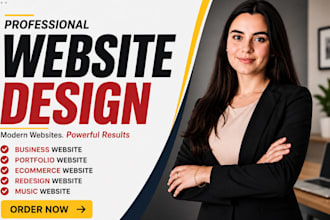 build wix business website, wix portfolio website, and redesign