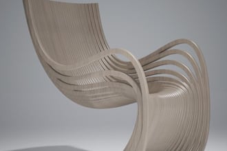 design a custom 3d chair model and furniture cad design