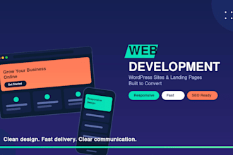 build your website, fast and affordable