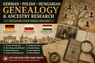 uncover germany poland hungarian genealogy ancestry research