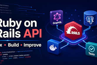 fix or build your ruby on rails API