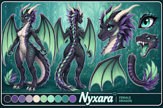 furry reference sheet anthro ref sheet fursona ref sheet furry pfp oc