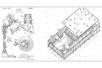prepare excellent quality patent drawing