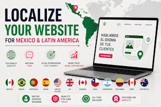 localize your website for the mexican and latin american market