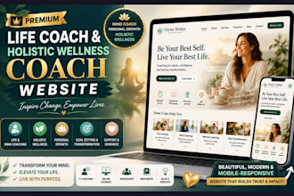 build life coach website mind coach personal  holistic wellness coach