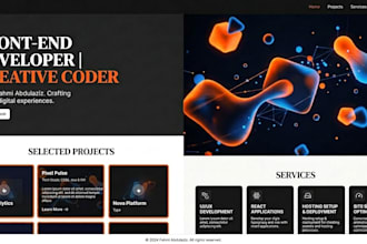 develop your responsive web application