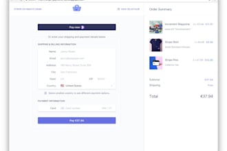 add payment gateway to website, create raffle and giveaway website