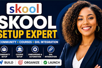 setup skool online community skool community manager skool online course skool