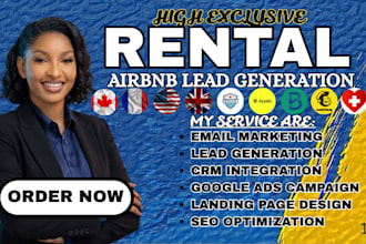generate rental leads airbnb short term rental vacation rental leads