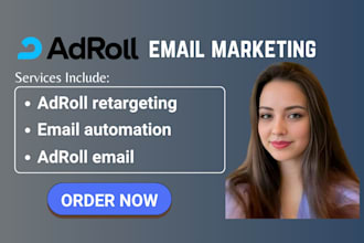 setup adroll ad email campaign adroll retargeting email sequence recovery flow