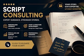 review your scrip given you feedback about your story