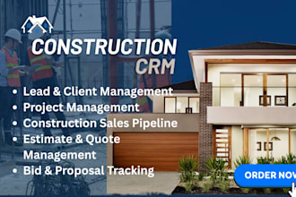 setup construction CRM knowify hubspot zapier contractor foreman buildxact esub
