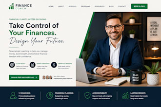 design a professional coaching website that converts