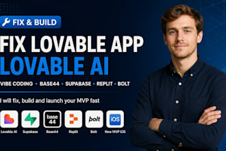 fix lovable app lovable ai supabase vibe coding base44 replit bolt new mvp ios