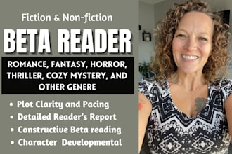 beta read fantasy, romance beta reader, thriller beta reader, alpha beta reader