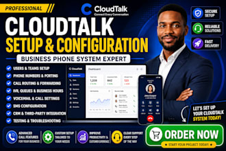 set up and configure cloudtalk business phone system