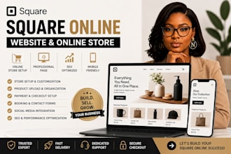 design square online store squarespace website design, redesign, and SEO