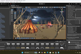 design a custom vrchat world, virtual world, vrc map and 3d environment in unity