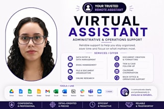 be your reliable virtual assistant for administrative tasks