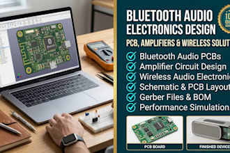 design bluetooth audio pcb speaker amplifier wireless audio electronic device