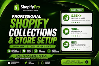 setup shopify variants product page and shopify collection with color swatches