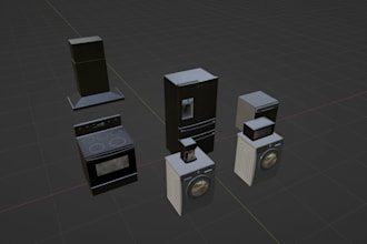 do 3d custom kitchen electronics and ergonomic product design with tech pack