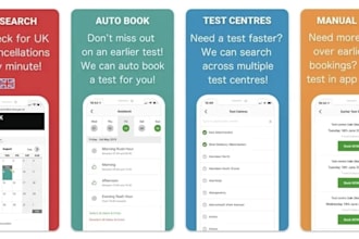 develop UK driving test cancellation bot to auto book earlier tests,UK dvsa bot