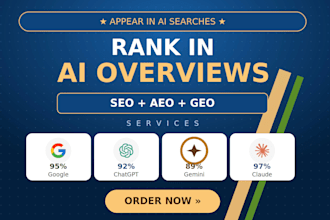 optimize your website for chatgpt, gemini, perplexity, GEO, aeo and ai search