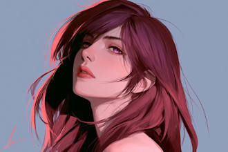 make custom anime portrait