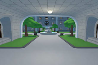 create vrchat world, vrc world, map environment in unity with udonsharp PC quest