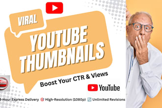 design viral youtube thumbnails and optimize channel seo