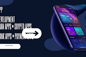 develop fintech loan payment money transfer and banking app