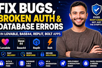 deploy fix lovable bugs base44 vercel replit ai webapp claudecode vibe coded app