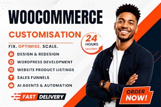 fix broken wocommerce website layout optimize mobile experince and loading speed