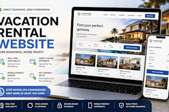 booking website, direct booking vacation rental website with lodgify