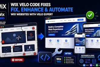 fix wix bugs errors velo code wix studio issue responsive fix wix crm automation
