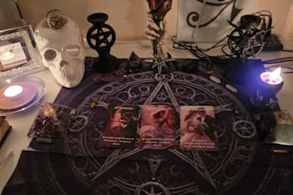 deliver an intuitive tarot and crystal ball written report