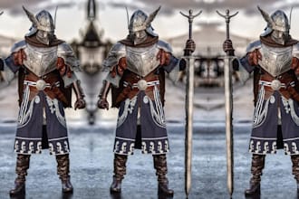 custom cosplay creation full fantasy medieval cosplay knight armor helmet prop