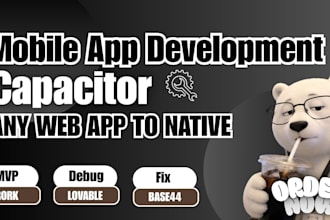 convert any web app into a native ios and android app with capacitor