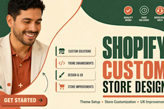 fix shopify issues and bugs, custom coding and theme customization, dropshipping