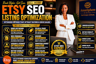 setup and optimize etsy SEO listing titles to boost etsy conversion sales rate