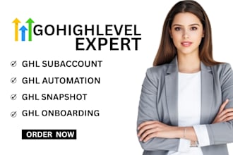 do ghl onboarding, ghl subaccount setup ghl client setup ghl snapshot