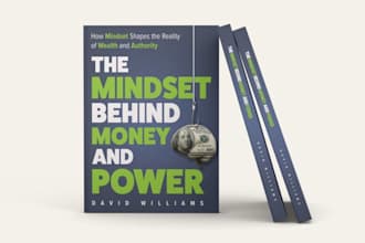 design business book cover, finance book cover and money mindset book cover